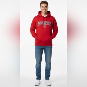 Old Varsity Brand Unisex Wisconsin Hoodie